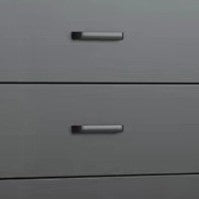 Modern Minimalist Iron Rectangular Storage Cabinet 3/4/6-Drawer For Living Room