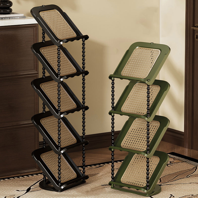 Contemporary Retro PP Rectangular Shoe Storage 2/3/4/5/6/7-Tier & Space-Saving For Entryway