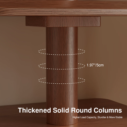 Modern Minimalist Rubberwood Square Shoe Storage 4/6-Tier Narrow & Space-Saving Shoe Rack For Entryway