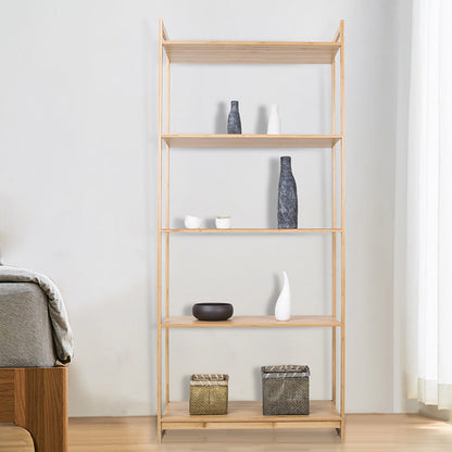 Premium Bamboo 3/4/5-Tier Storage Shelf - Extra Wide & Tall Design For Living Room&Kitchen