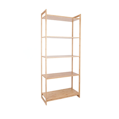 Premium Bamboo 3/4/5-Tier Storage Shelf - Extra Wide & Tall Design For Living Room&Kitchen