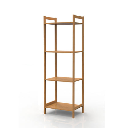 Premium Bamboo 3/4/5-Tier Storage Shelf - Extra Wide & Tall Design For Living Room&Kitchen