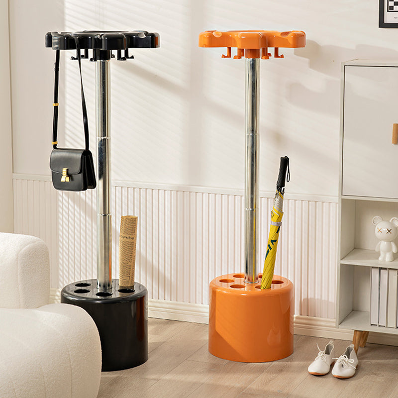 Modern Minimalist Column-Style Plastic Steel Floor-Standing Table For Living Room