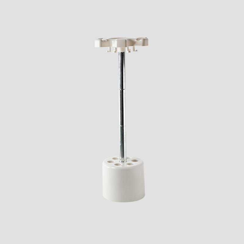 Modern Minimalist Column-Style Plastic Steel Floor-Standing Table For Living Room