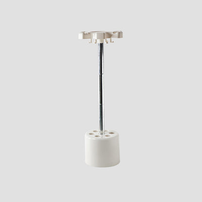 Modern Minimalist Column-Style Plastic Steel Floor-Standing Table For Living Room