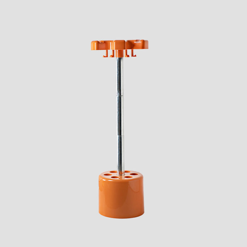 Modern Minimalist Column-Style Plastic Steel Floor-Standing Table For Living Room