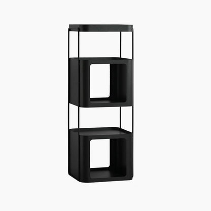 Modern Minimalist Cube Cold-Rolled Steel Bookshelves 5-Tier Movable For Home Office