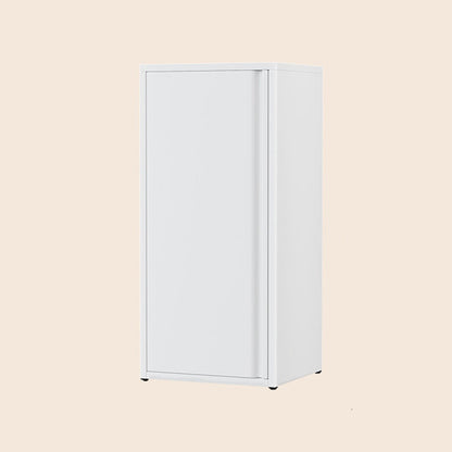 Modern Minimalist Rectangular Cold-Rolled Steel Storage Cabinet 3-Tier For Bedroom