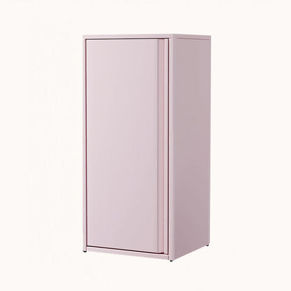 Modern Minimalist Rectangular Cold-Rolled Steel Storage Cabinet 3-Tier For Bedroom