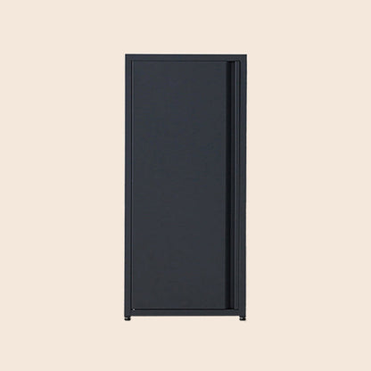 Modern Minimalist Rectangular Cold-Rolled Steel Storage Cabinet 3-Tier For Bedroom