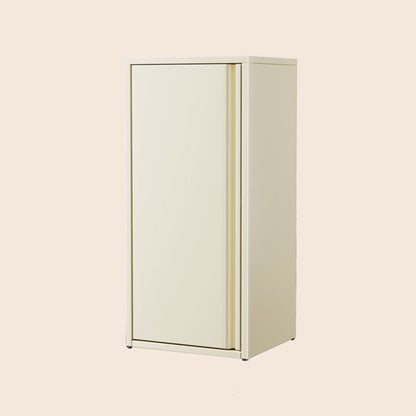 Modern Minimalist Rectangular Cold-Rolled Steel Storage Cabinet 3-Tier For Bedroom