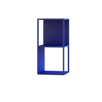 Modern Minimalist Square Rectangular Iron End Table 3-Tier For Living Room