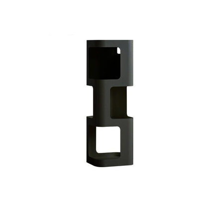 Contemporary Nordic Square Rectangular Carbon Steel Display Rack 4/5-Tier For Living Room