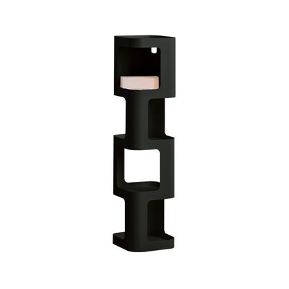 Contemporary Nordic Square Rectangular Carbon Steel Display Rack 4/5-Tier For Living Room