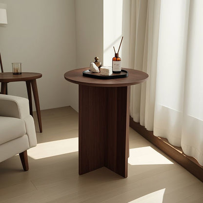 Traditional Chinese Round E0 Grade Eco-friendly Board Coffee Table For Living Room