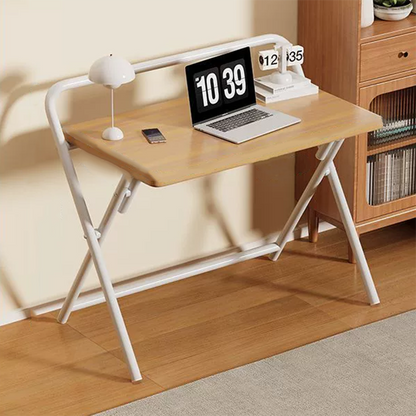 Modern Minimalist Rectangular MDF Iron Foldable Desks For Home Office