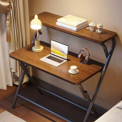 Modern Minimalist Rectangular MDF Iron Foldable Desks For Home Office