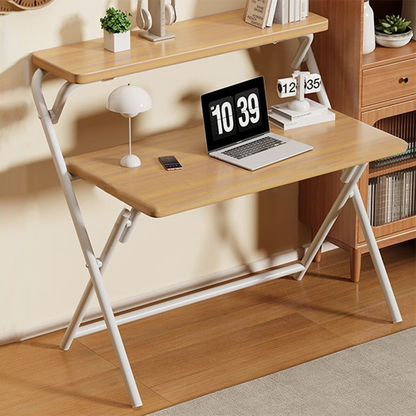 Modern Minimalist Rectangular MDF Iron Foldable Desks For Home Office