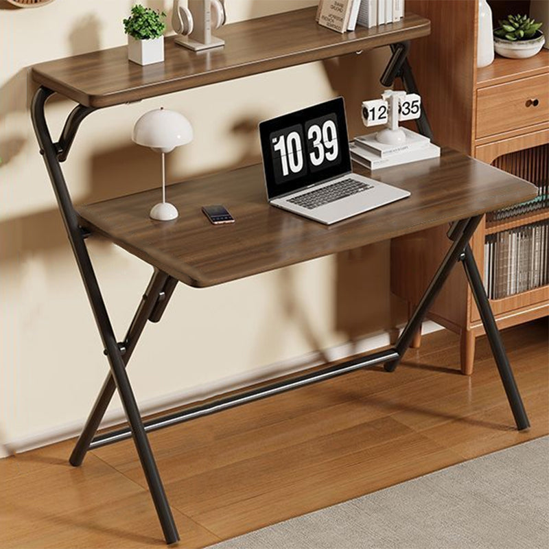 Modern Minimalist Rectangular MDF Iron Foldable Desks For Home Office