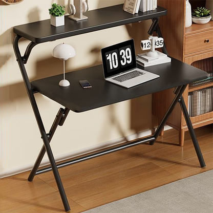 Modern Minimalist Rectangular MDF Iron Foldable Desks For Home Office