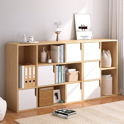 Modern Minimalist Square Rectangular MDF Storage Cabinet 5/7/8-Cabinets For Living Room