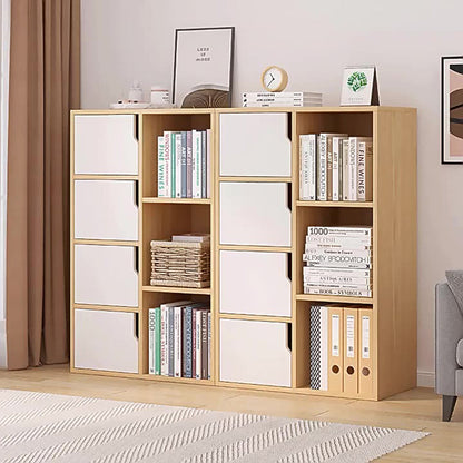 Modern Minimalist Square Rectangular MDF Storage Cabinet 5/7/8-Cabinets For Living Room