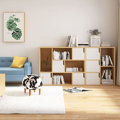 Modern Minimalist Square Rectangular MDF Storage Cabinet 5/7/8-Cabinets For Living Room