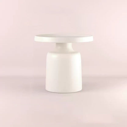 Modern Minimalist Round Iron Coffee Table For Living Room