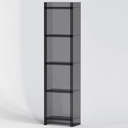 Modern Minimalist Square Rectangular Acrylic Display Rack 4/5-Tier For Living Room