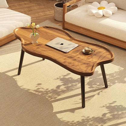 Modern Minimalist Cloud-shaped HDF Iron Coffee Table For Living Room