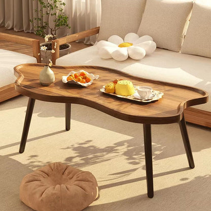 Modern Minimalist Cloud-shaped HDF Iron Coffee Table For Living Room