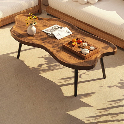 Modern Minimalist Cloud-shaped HDF Iron Coffee Table For Living Room