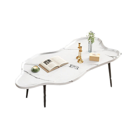 Modern Minimalist Cloud-shaped HDF Iron Coffee Table For Living Room