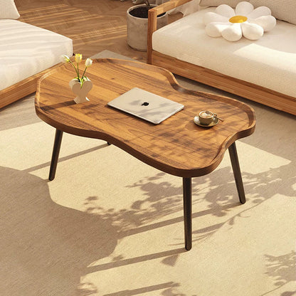 Modern Minimalist Cloud-shaped HDF Iron Coffee Table For Living Room