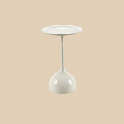 Modern Minimalist Round Iron End Table For Living Room