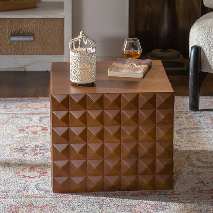 Contemporary Retro Square MDF Coffee Table For Living Room
