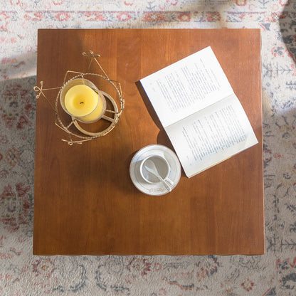 Contemporary Retro Square MDF Coffee Table For Living Room