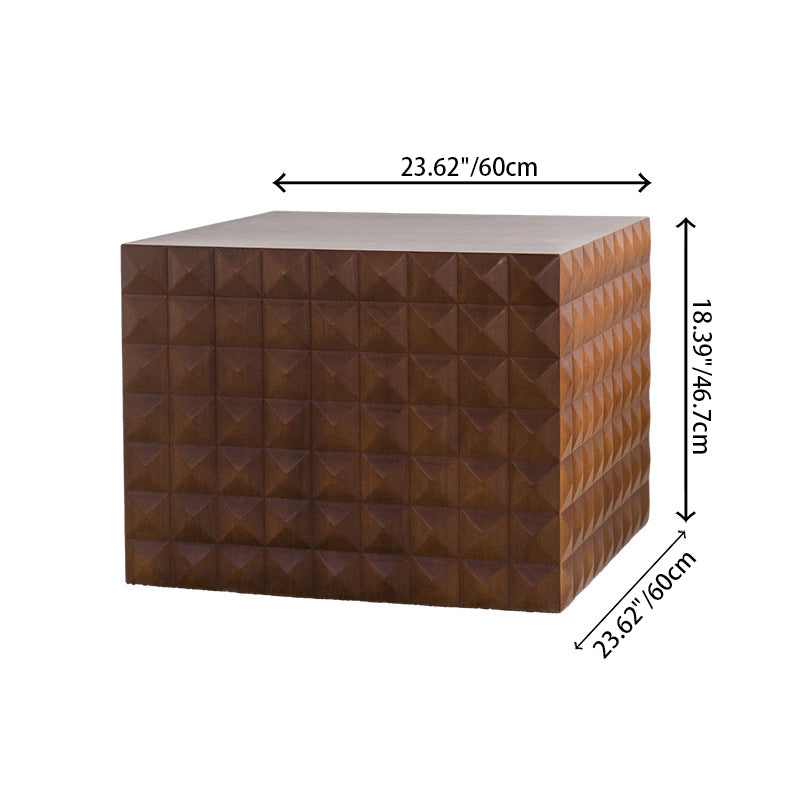Contemporary Retro Square MDF Coffee Table For Living Room