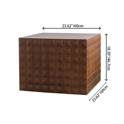 Contemporary Retro Square MDF Coffee Table For Living Room