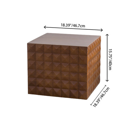 Contemporary Retro Square MDF Coffee Table For Living Room