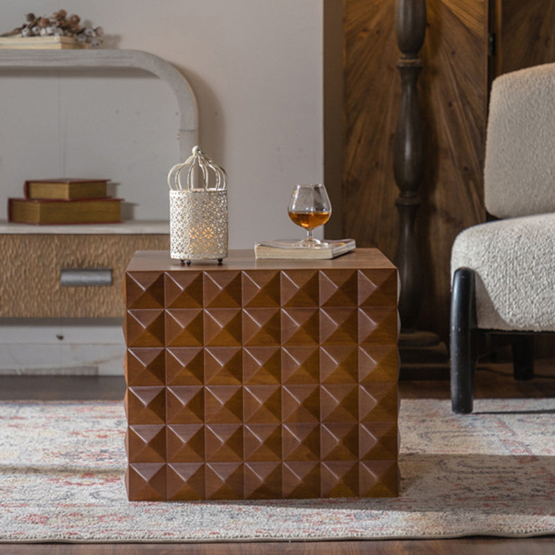 Contemporary Retro Square MDF Coffee Table For Living Room