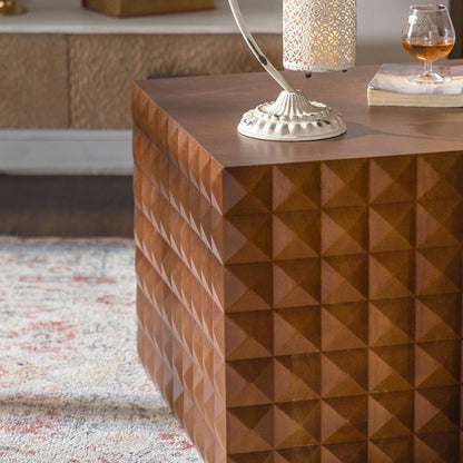 Contemporary Retro Square MDF Coffee Table For Living Room