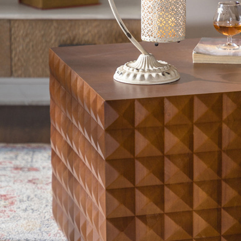 Contemporary Retro Square MDF Coffee Table For Living Room