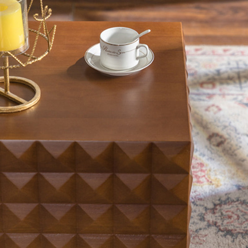 Contemporary Retro Square MDF Coffee Table For Living Room