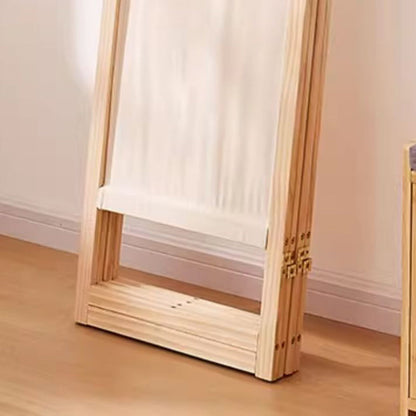 Modern Minimalist Rectangular Pine Wood Linen Room Divider For Living Room