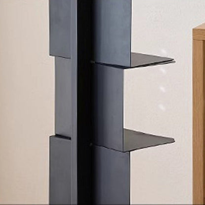 Modern Minimalist Rectangular Carbon Steel Bookshelf 5/6/8/9-Tier For Living Room