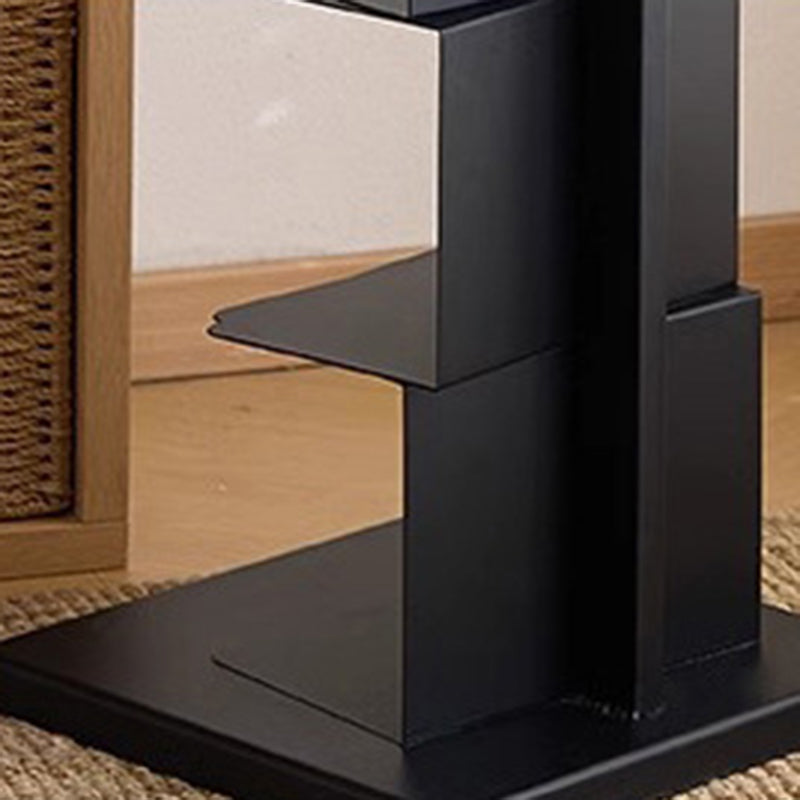 Modern Minimalist Rectangular Carbon Steel Bookshelf 5/6/8/9-Tier For Living Room