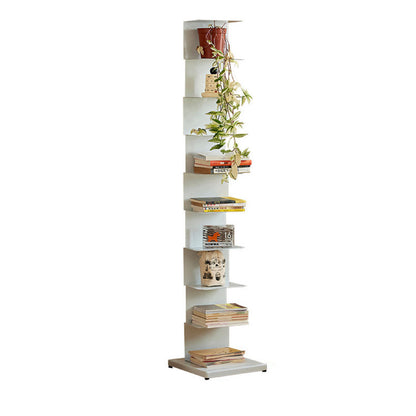 Modern Minimalist Rectangular Carbon Steel Bookshelf 5/6/8/9-Tier For Living Room