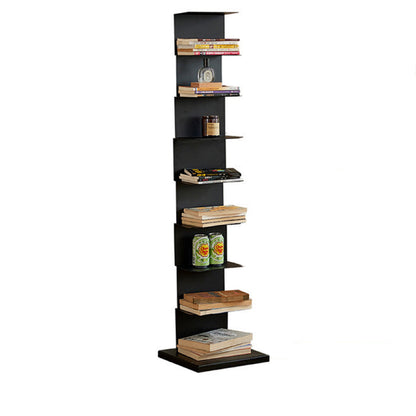 Modern Minimalist Rectangular Carbon Steel Bookshelf 5/6/8/9-Tier For Living Room