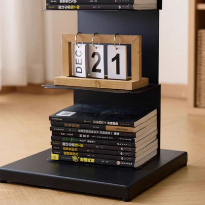 Modern Minimalist Rectangular Carbon Steel Bookshelf 5/6/8/9-Tier For Living Room